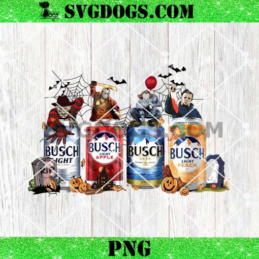 Horror Halloween Busch Light PNG