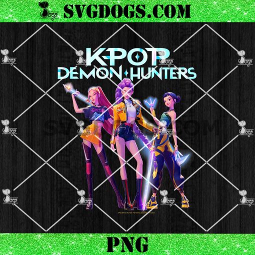 Huntrix Heroic Poses PNG, KPop Demon Hunters PNG