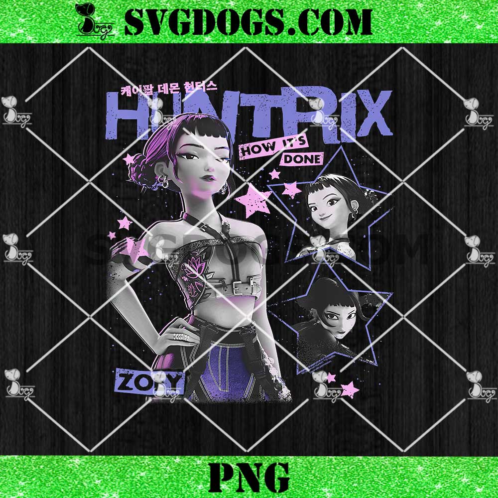 Huntrix Zoey How It's Done PNG Huntrix Zoey How It's Done PNG
