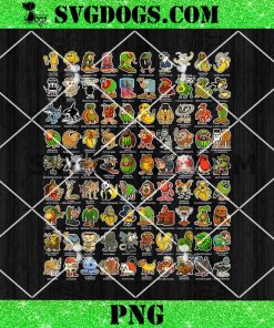 Italian Brainrot Gen Z PNG, Meme 90 Brainrot Characters PNG