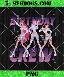 KPop Demon Hunters Birthday Crew PNG