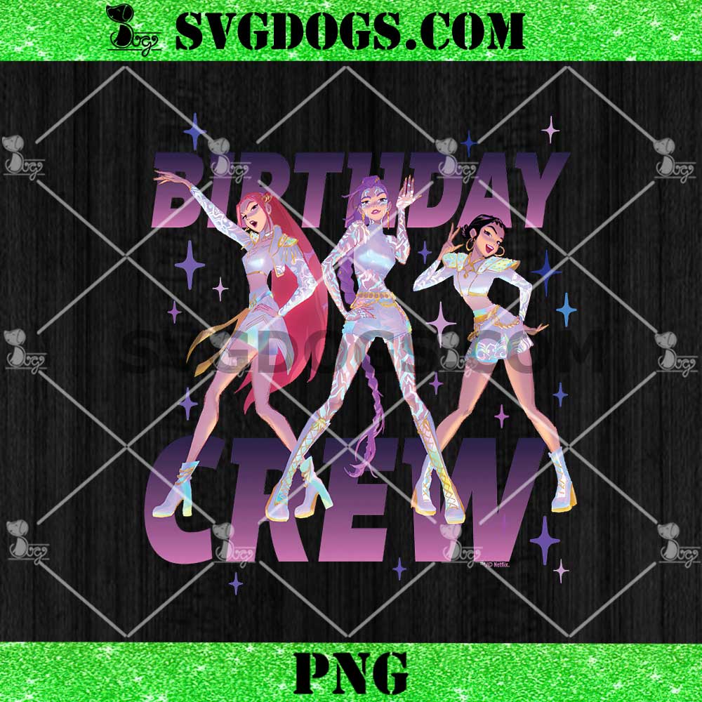 KPop Demon Hunters Birthday Crew PNG KPop Demon Hunters Birthday Crew PNG