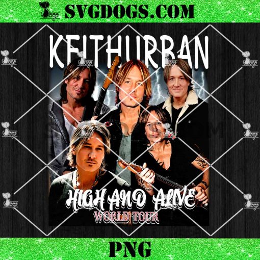 Keith Urban High And Alive Tour 2025 PNG