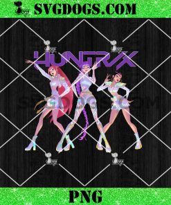 Huntrix KPop Demon Hunters Movie PNG