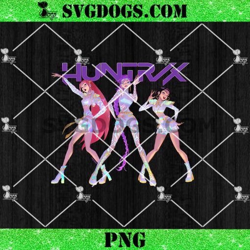 Huntrix KPop Demon Hunters Movie PNG