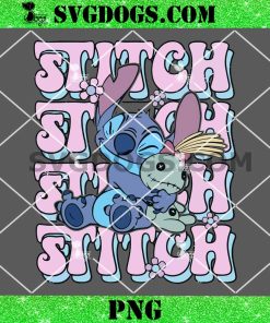 Retro Stitch Png, Stitch Summer Trip Png