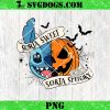 Sorta Sweet Sorta Spooky PNG, Stitch Halloween PNG