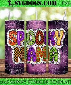 Spooky Mama 20oz Tumbler Wrap PNG