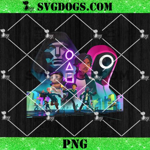 Squid Game Unleashed Keyart PNG