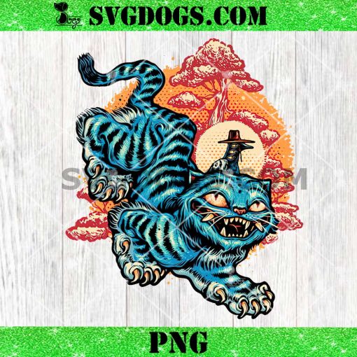 The Glowing Tiger PNG, Derpy Tiger KPop Demon PNG