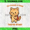 This Episode is Called Kindergarten Cat Meow PNG, Back to School PNG