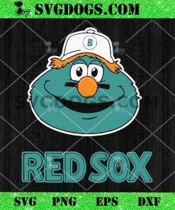Turbulence Boston Red Sox mascot SVG