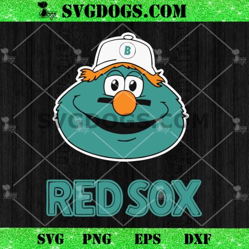 Turbulence Boston Red Sox mascot SVG