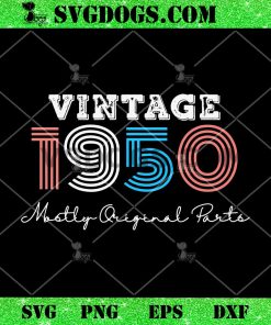 Vintage 1950 Mostly Original Parts SVG