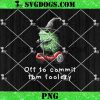 Whimsical Frog Wizard PNG, Off to Commit Tom Foolery Frog Meme PNG
