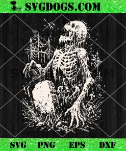 Zombie Skeleton Undead Horror SVG, Zombie Halloween SVG