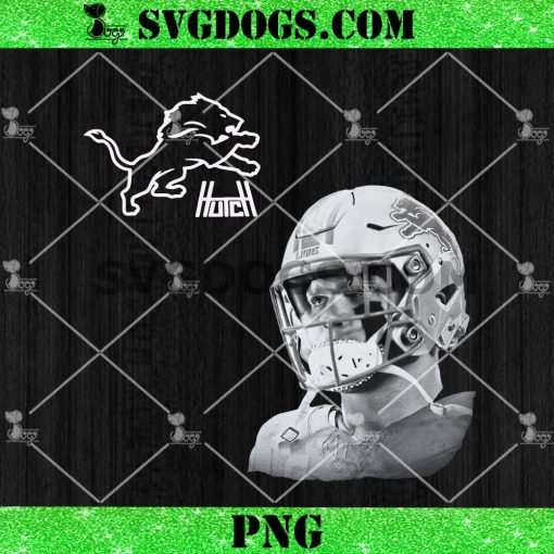 Aidan Hutchinson Charcoal House of Hutch PNG, Detroit Lions PNG