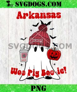 Arkansas Razorbacks Ghost PNG, Woo Pig Boo Ie PNG