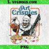 Clown Crunch Horror PNG, Terrifier Inspired Creepy Cereal Art the Clown PNG