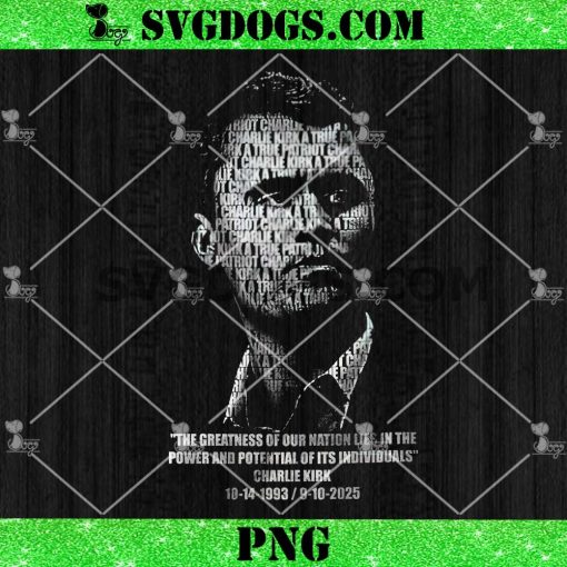 Charlie Kirk Freedom PNG