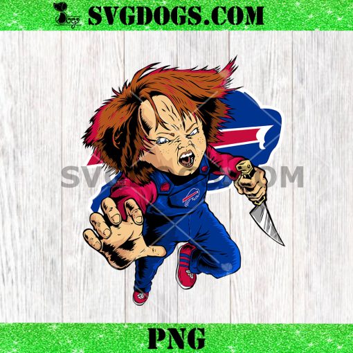 Chucky Fans Buffalo Bills PNG, Halloween NFL PNG
