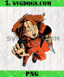 Chucky Fans Cincinnati Bengals PNG, Halloween NFL PNG