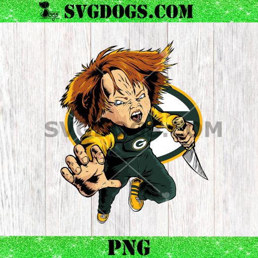 Chucky Fans Green Bay Packer PNG, Halloween NFL PNG