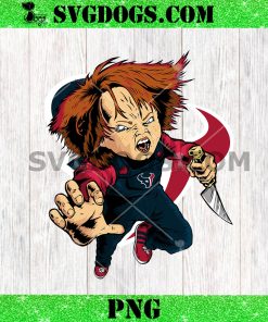 Chucky Fans Houston Texans PNG, Halloween NFL PNG