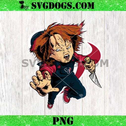 Chucky Fans Houston Texans PNG, Halloween NFL PNG