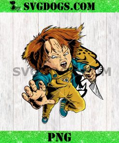 Chucky Fans Jacksonville Jaguars PNG, Halloween NFL PNG