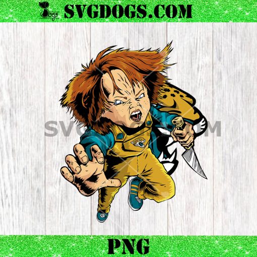 Chucky Fans Jacksonville Jaguars PNG, Halloween NFL PNG