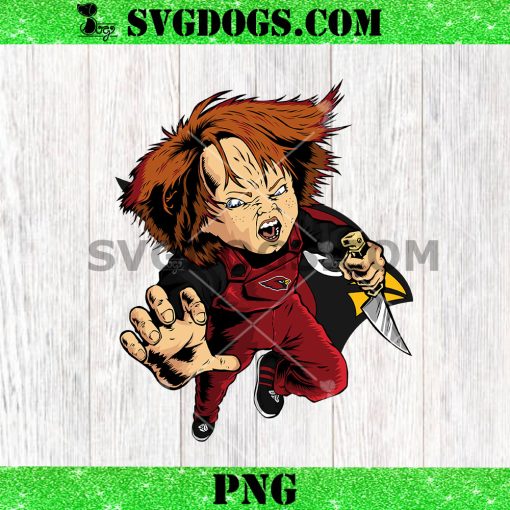 Chucky Fans NFL Arizona Cardinals PNG, Halloween Chucky NFL PNG