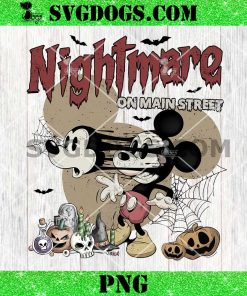 Disney Mickey Mouse Nightmare On Main Street PNG