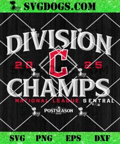 Division Cleveland Guardians 2025 Champs SVG