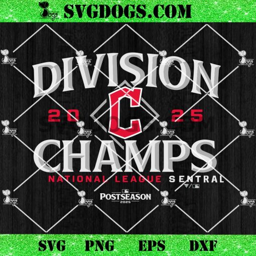 Division Cleveland Guardians 2025 Champs SVG