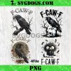 F Caw F Bundle PNG, Black Crow F-Caw-F PNG