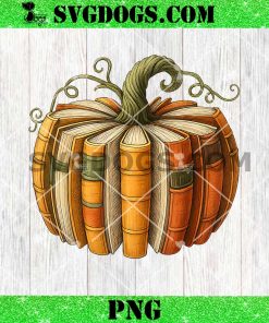 Fall Book Pumpkin PNG, Reading Halloween Teacher PNG