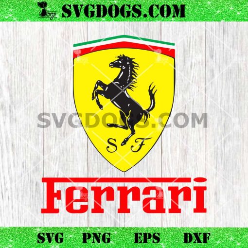 Ferrari SVG PNG, Ferrari Emblem Logo SVG