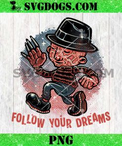 Follow Your Dreams PNG, Horror Freddy Krueger PNG
