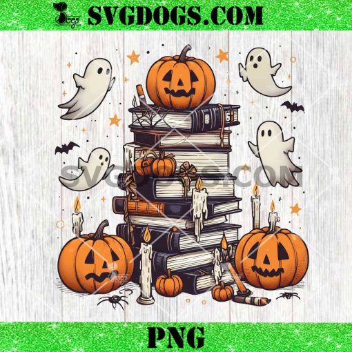 Ghost Book Halloween PNG