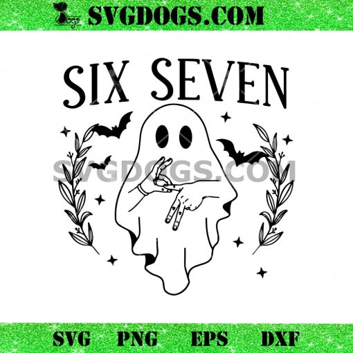 Ghost Six Seven Meme SVG