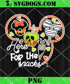 Halloween Here For The Snacks PNG