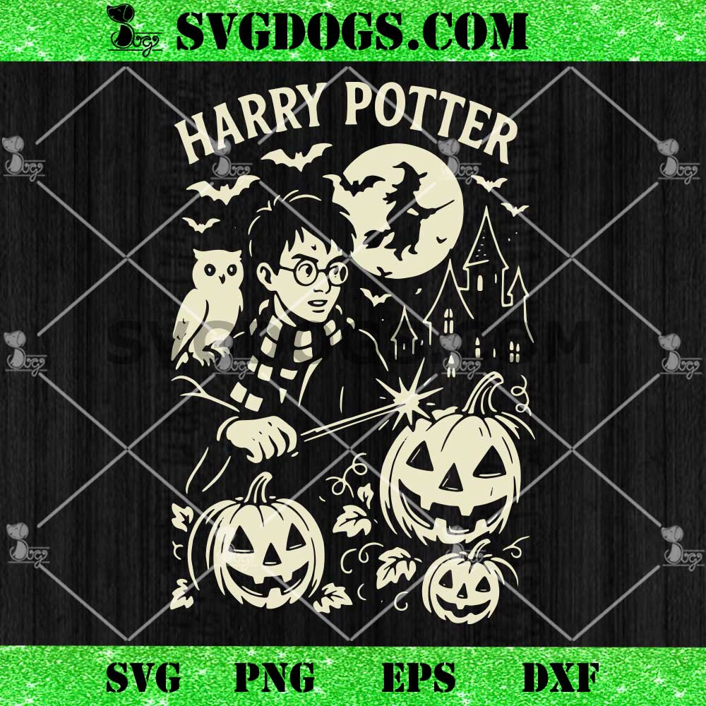 Harry Potter Pumpkin Halloween SVG Harry Potter Pumpkin Halloween SVG