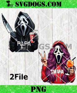 Horror Ghostface Mama And Papa PNG