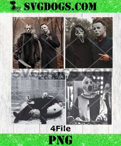 Horror Movie Bundle 2025 PNG, Michael vs Jason PNG