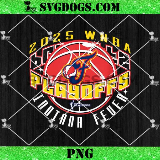 Indiana Fever 2025 WNBA Playoffs Award PNG