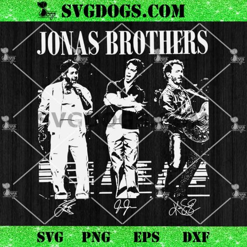 Jonas Brothers 20th Anniversary SVG