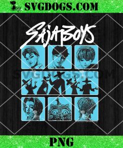 Kpop Demon Hunters Halloween Saja Boys PNG