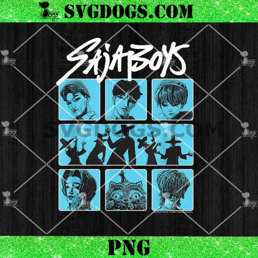 Kpop Demon Hunters Halloween Saja Boys PNG