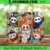 Kuromi Hello Kitty 20oz Tumbler Wrap PNG